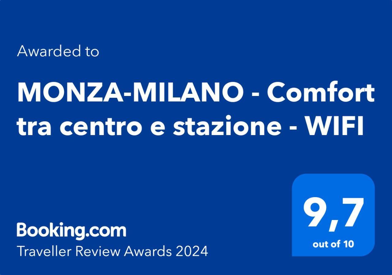 Monza-Milano - Comfort Tra Centro E Stazione - Wifi Exterior photo